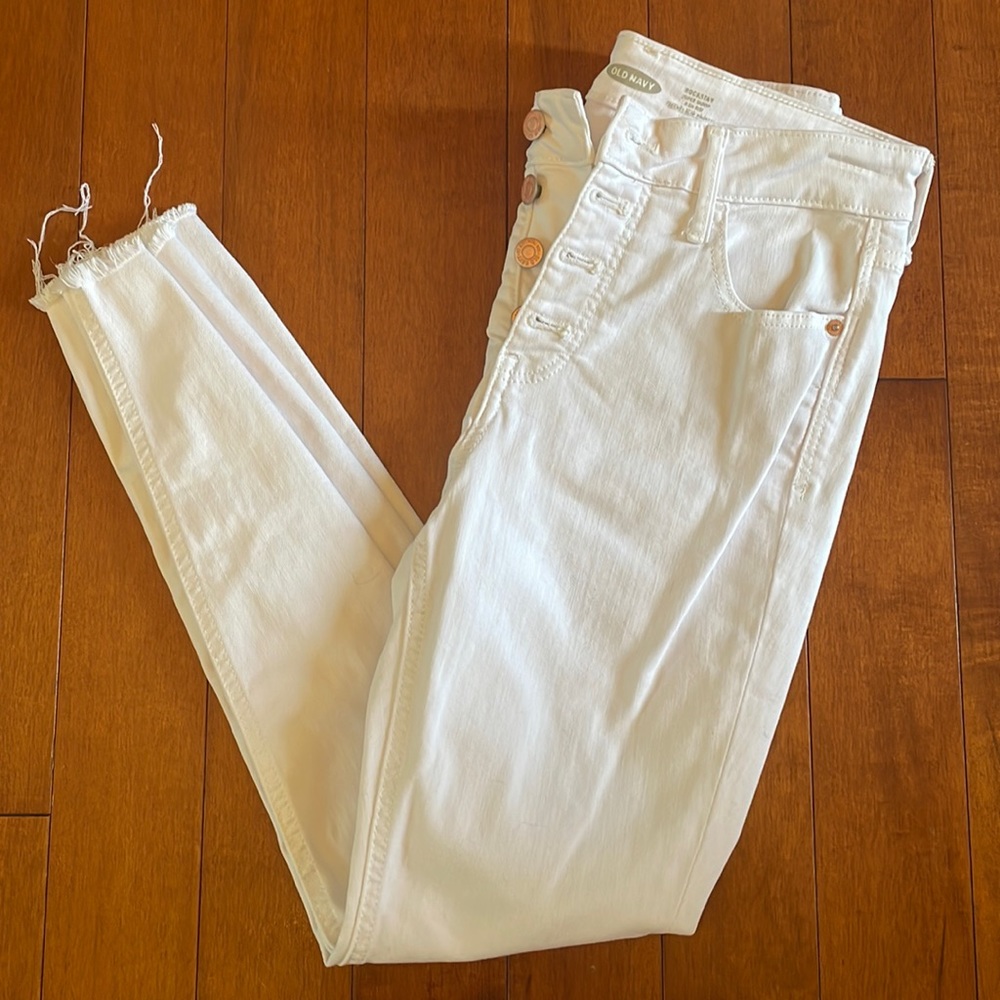 White jeans